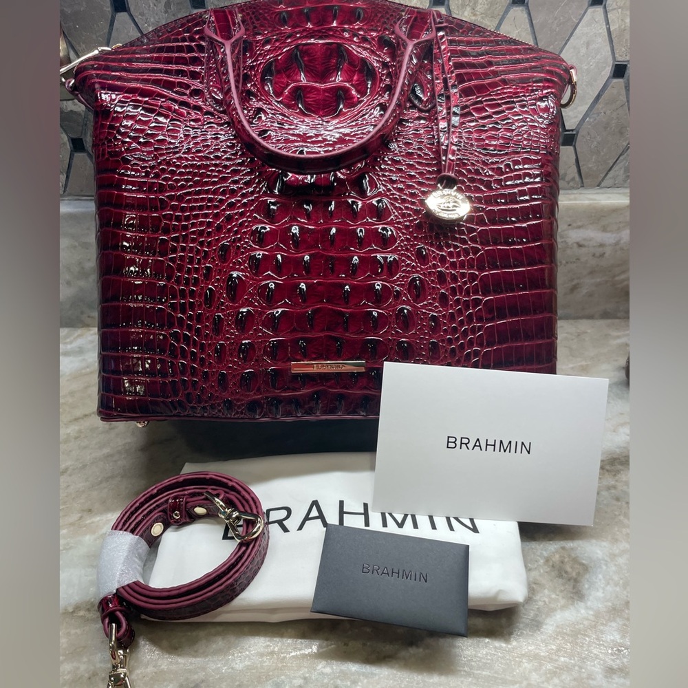 Brahmin Lg Duxbury Satchel NWT